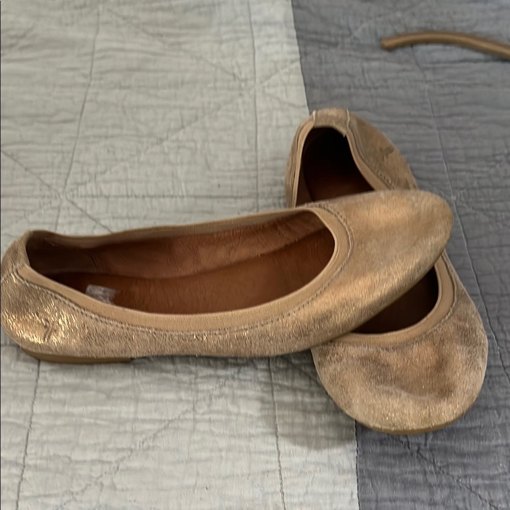Frye Gold Loafers with Classic Comfort